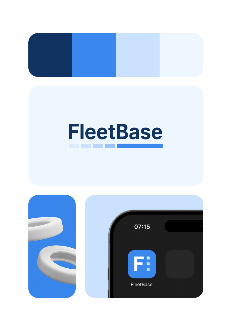 Screenshots aus dem Projekt 'FleetBase'